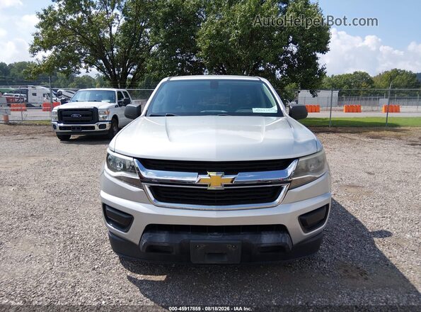 1GCGSBEAXJ1248158 2018 CHEVROLET COLORADO Серебряный Вид спереди
