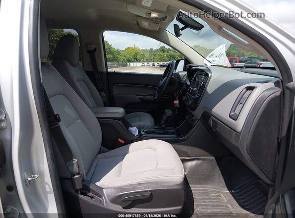 1GCGSBEAXJ1248158 2018 CHEVROLET COLORADO Серебряный Вид салона спереди