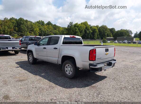 1GCGSBEAXJ1248158 2018 CHEVROLET COLORADO Серебряный Задняя левая четверть