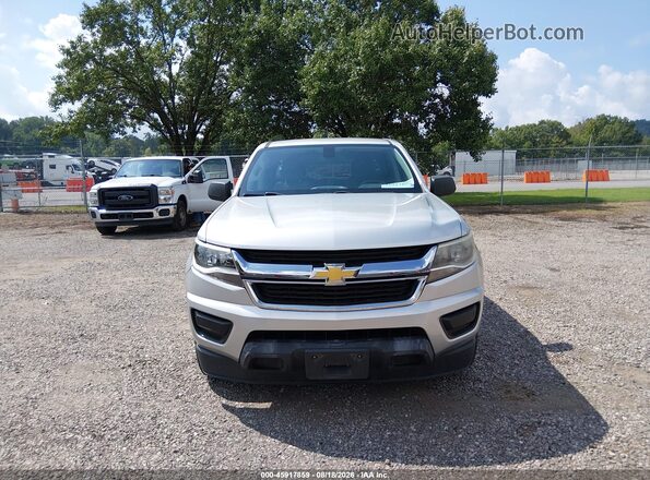 1GCGSBEAXJ1248158 2018 CHEVROLET COLORADO Серебряный Вид щитка приборов