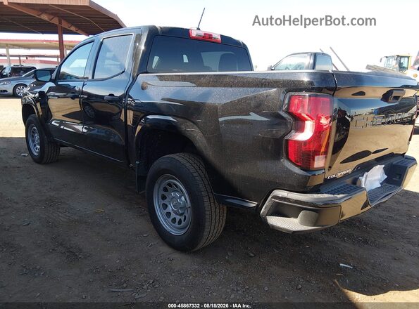 1GCGSBEC1P1265764 2023 CHEVROLET COLORADO Black Trasero izquierdo