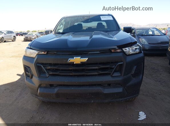 1GCGSBEC1P1265764 2023 CHEVROLET COLORADO Black Vista del cuadro de instrumentos