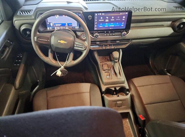 1GCGSBEC1R1134658 2024 CHEVROLET COLORADO Белый Вид панели приборов