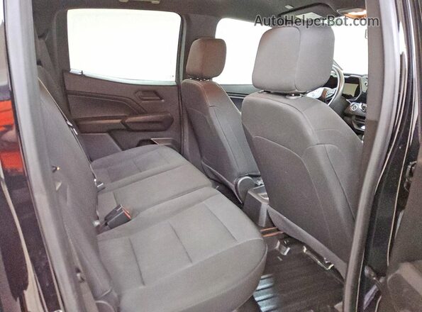 1GCGSBEC2P1170856 2023 CHEVROLET COLORADO Black Vista de los asientos traseros