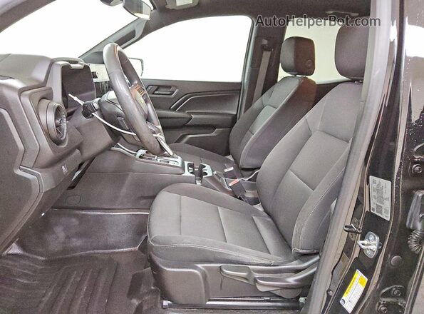 1GCGSBEC2P1170856 2023 CHEVROLET COLORADO Black Vista interior delantera