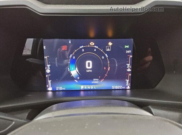 1GCGSBEC2P1170856 2023 CHEVROLET COLORADO Black Vista del cuadro de instrumentos