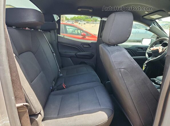 1GCGSBEC2R1241055 2024 CHEVROLET COLORADO Gray Rear seats view