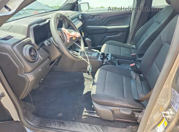 1GCGSBEC2R1241055 2024 CHEVROLET COLORADO Gray Front interior view