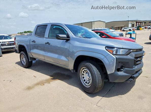 1GCGSBEC2R1241055 2024 CHEVROLET COLORADO Gray Front right