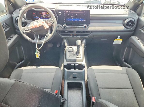 1GCGSBEC2R1241055 2024 CHEVROLET COLORADO Gray Dashboard view