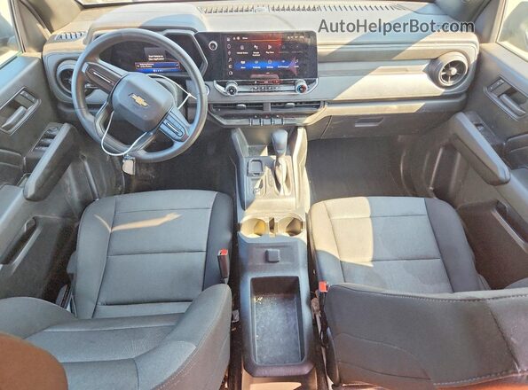 1GCGSBEC3R1231909 2024 CHEVROLET COLORADO Black Widok deski rozdzielczej