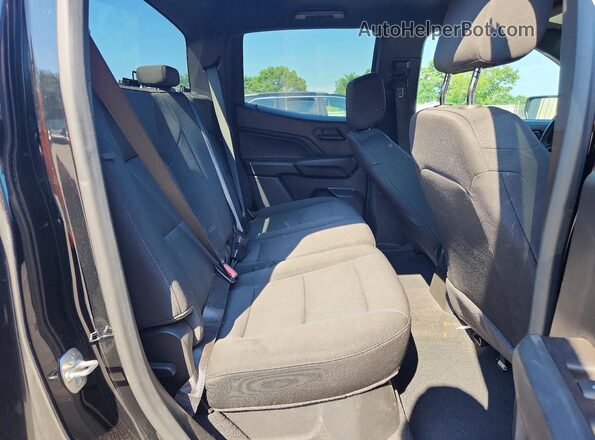 1GCGSBEC3R1231909 2024 CHEVROLET COLORADO Black Widok tylnych siedzeń