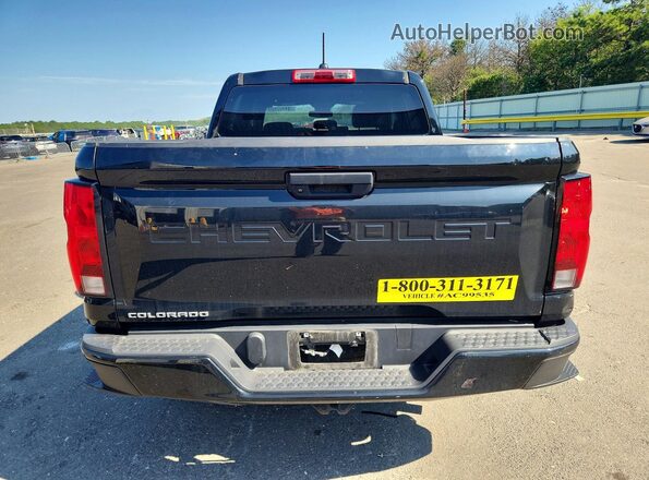 1GCGSBEC3R1231909 2024 CHEVROLET COLORADO Black Widok z tyłu