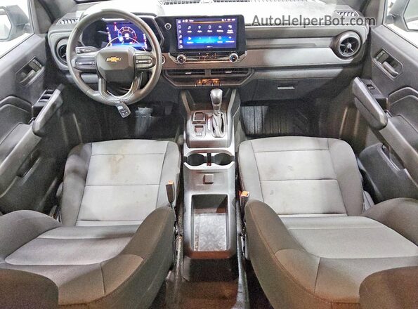 1GCGSBEC5P1171371 2023 CHEVROLET COLORADO Gray Vista del salpicadero