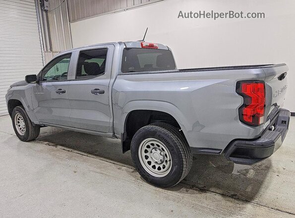 1GCGSBEC5P1171371 2023 CHEVROLET COLORADO Gray Trasero izquierdo