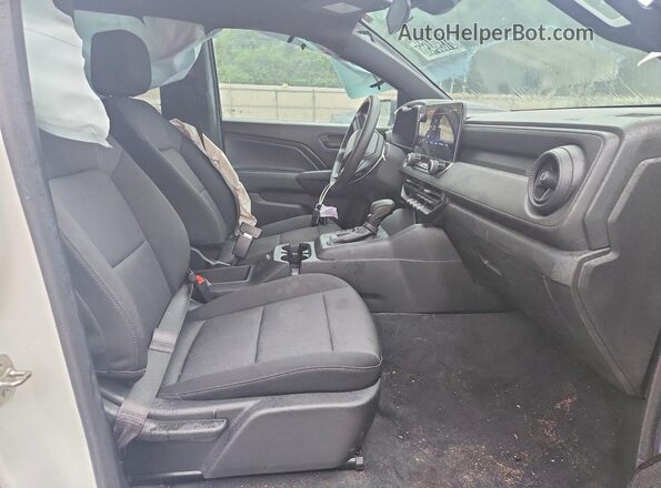 1GCGSBEC5R1232169 2024 CHEVROLET COLORADO White წინა სალონის ხედი