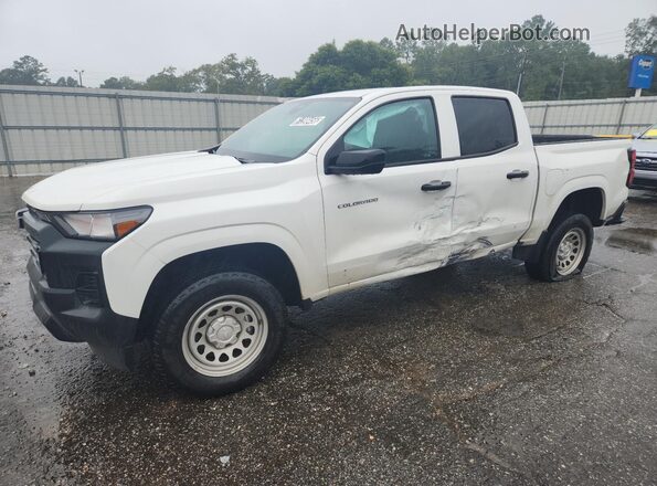 1GCGSBEC5R1232169 2024 CHEVROLET COLORADO White VIN კოდის სტიკერის ხედი
