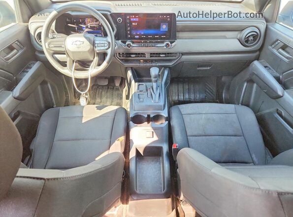 1GCGSBEC7P1165989 2023 CHEVROLET COLORADO Brown Widok deski rozdzielczej