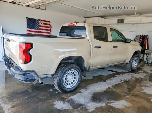 1GCGSBEC7R1134468 2024 CHEVROLET COLORADO Tan უკანა მარჯვენა