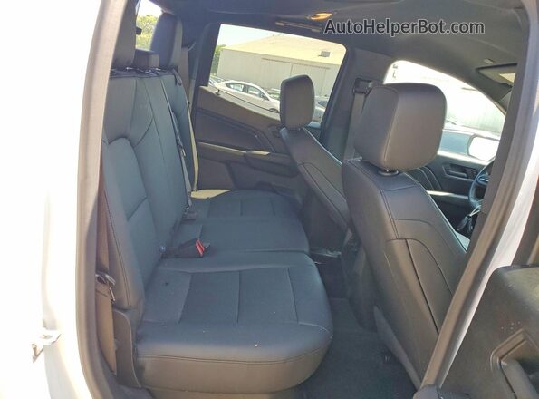 1GCGSBEC8R1240315 2024 CHEVROLET COLORADO White Rear seats view