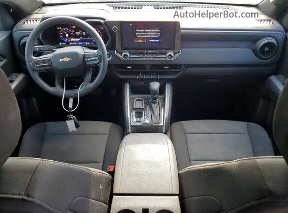 1GCGSBEC8R1309746 2024 CHEVROLET COLORADO Silver Вид панелі приладів