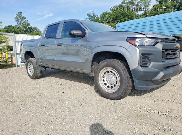 1GCGSBEC9P1166433 2023 CHEVROLET COLORADO Серебряный Передняя правая четверть