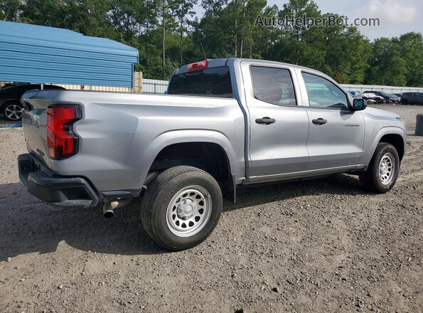 1GCGSBEC9P1166433 2023 CHEVROLET COLORADO Серебряный Задняя правая четверть