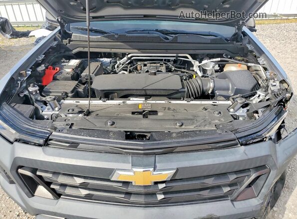 1GCGSBEC9P1166433 2023 CHEVROLET COLORADO Серебряный Вид задней части салона