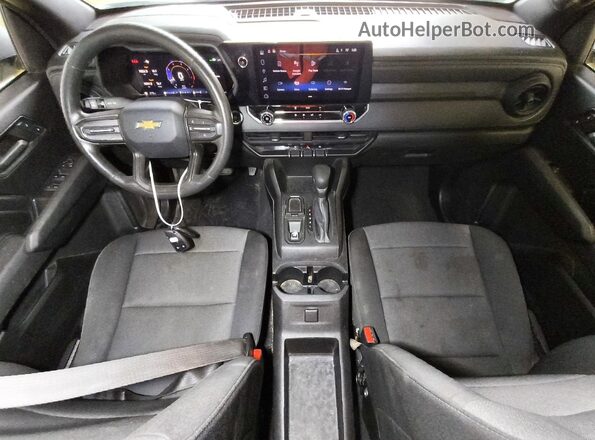 1GCGSBEC9R1134973 2024 CHEVROLET COLORADO White Widok deski rozdzielczej