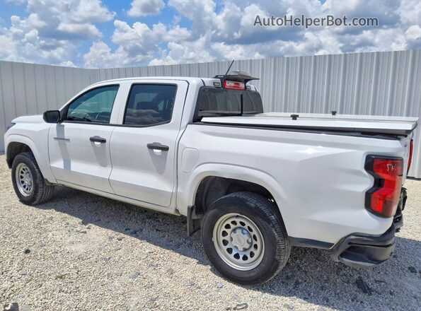 1GCGSBECXP1256402 2023 CHEVROLET COLORADO White Trasero izquierdo