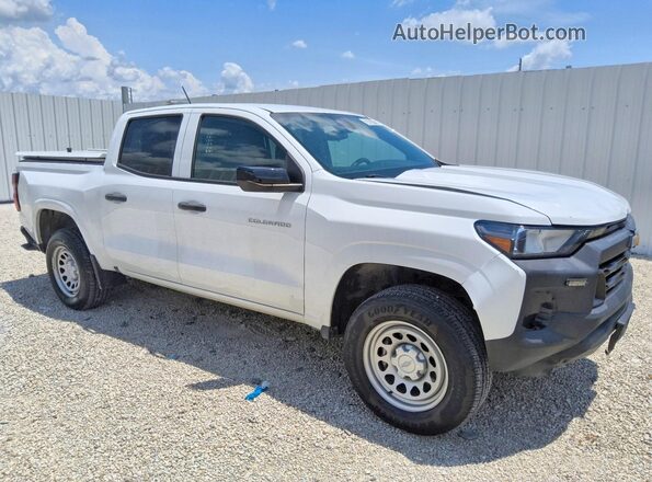 1GCGSBECXP1256402 2023 CHEVROLET COLORADO White Delantero derecho