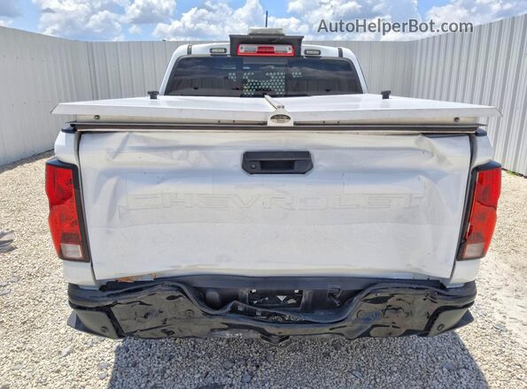 1GCGSBECXP1256402 2023 CHEVROLET COLORADO White Vista trasera