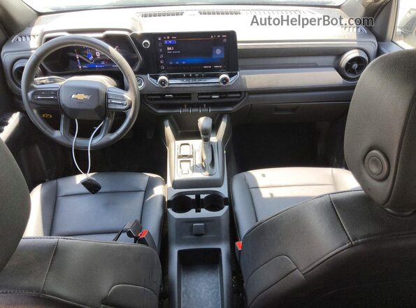 1GCGSBECXP1256402 2023 CHEVROLET COLORADO White Vista del salpicadero
