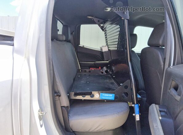 1GCGSBECXP1256402 2023 CHEVROLET COLORADO White Vista de los asientos traseros