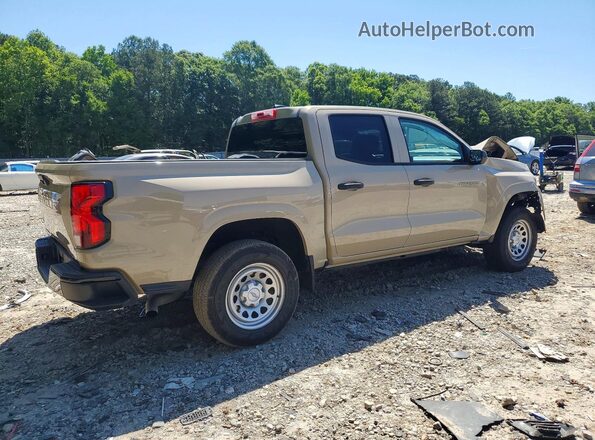 1GCGSBECXR1133508 2024 CHEVROLET COLORADO Tan უკანა მარჯვენა