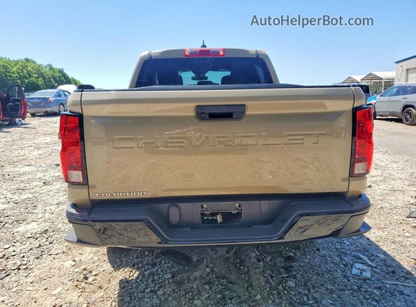 1GCGSBECXR1133508 2024 CHEVROLET COLORADO Tan უკანა ხედი