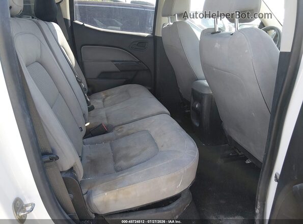 1GCGSBEN1H1162671 2017 CHEVROLET COLORADO White VIN კოდის სტიკერის ხედი