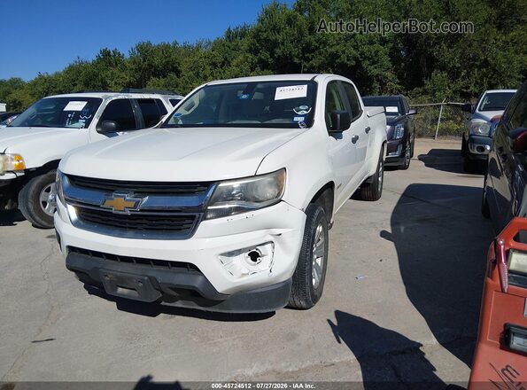 1GCGSBEN1H1162671 2017 CHEVROLET COLORADO White წინა ხედი