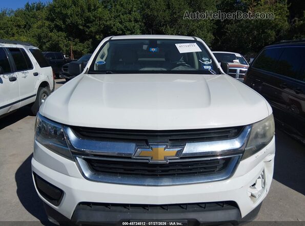 1GCGSBEN1H1162671 2017 CHEVROLET COLORADO White ხელსაწყოთა პანელის ხედი
