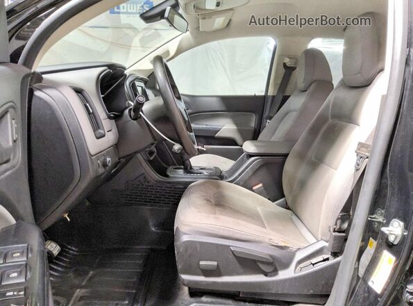 1GCGSBEN1J1187950 2018 CHEVROLET COLORADO Черный Вид салона спереди