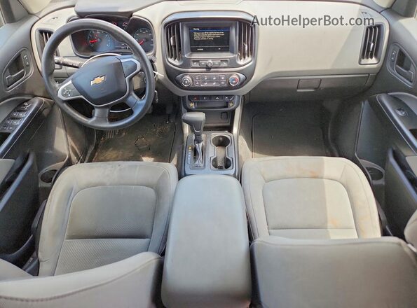 1GCGSBEN3K1231593 2019 CHEVROLET COLORADO Gray Vista del salpicadero