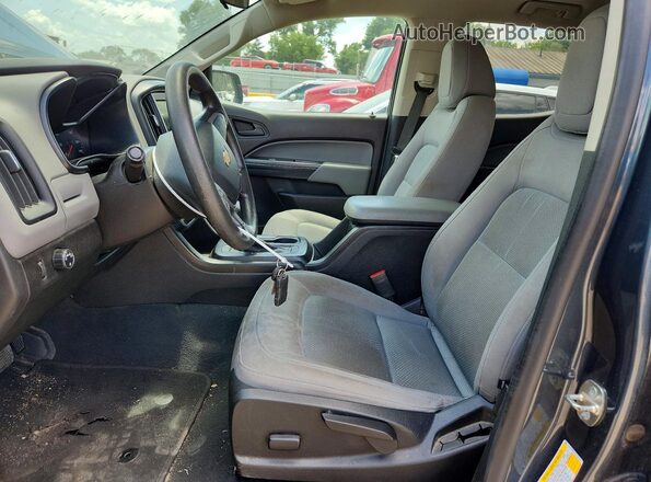 1GCGSBEN3K1231593 2019 CHEVROLET COLORADO Gray Vista interior delantera