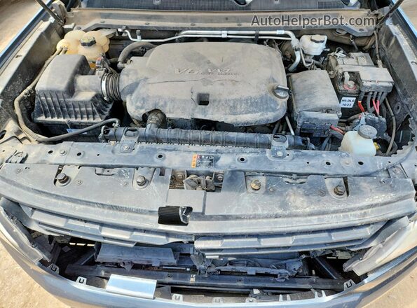 1GCGSBEN3K1231593 2019 CHEVROLET COLORADO Gray Vista interior trasera