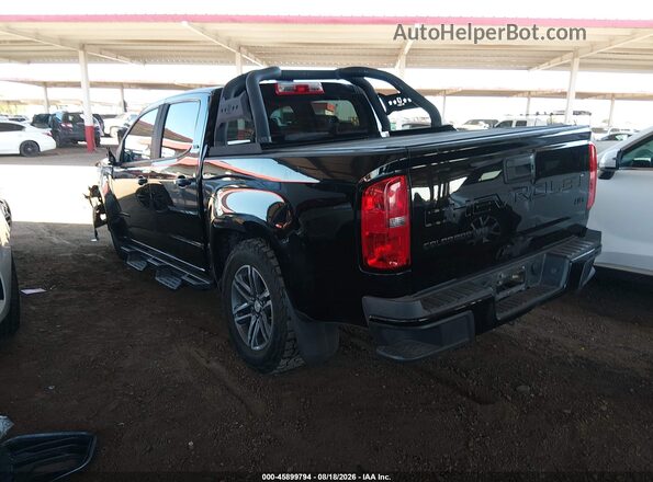 1GCGSBEN4M1171536 2021 CHEVROLET COLORADO Black უკანა მარცხენა