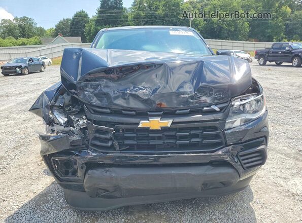 1GCGSBEN4N1186037 2022 CHEVROLET COLORADO Black Front view