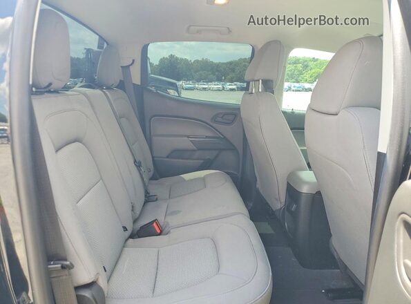 1GCGSBEN4N1186037 2022 CHEVROLET COLORADO Black Rear seats view