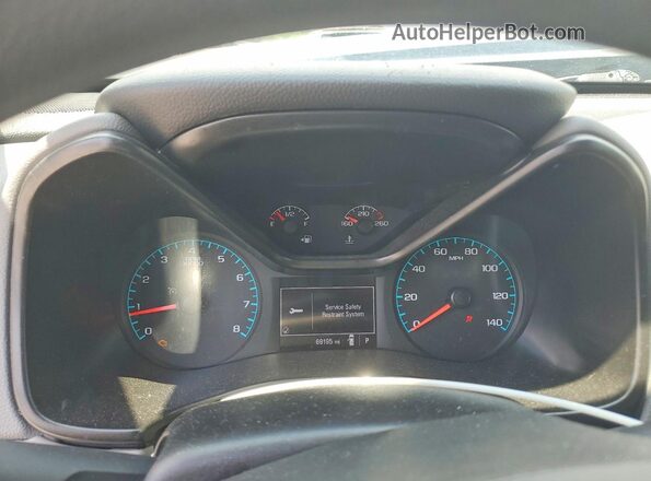 1GCGSBEN4N1186037 2022 CHEVROLET COLORADO Black Instrument cluster view
