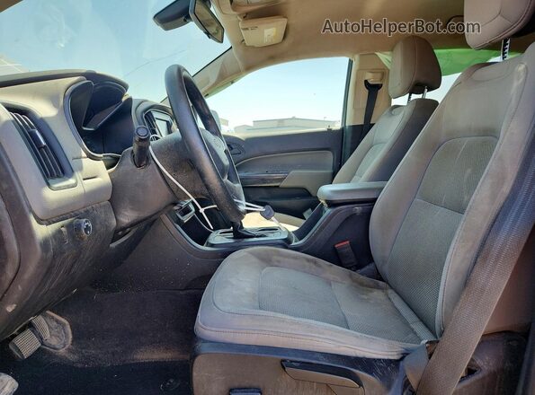1GCGSBEN5L1195973 2020 CHEVROLET COLORADO Gray Vista interior delantera