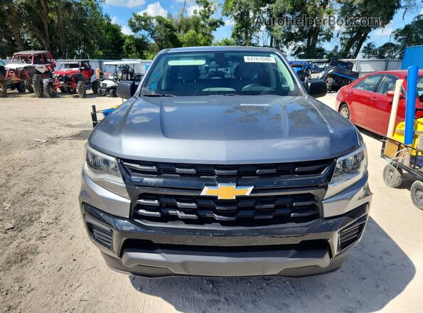 1GCGSBEN5N1318352 2022 CHEVROLET COLORADO Silver Դիմացի տեսք