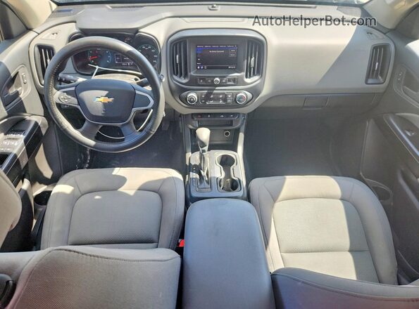 1GCGSBEN5N1318352 2022 CHEVROLET COLORADO Silver Առջևի վահանակի տեսք